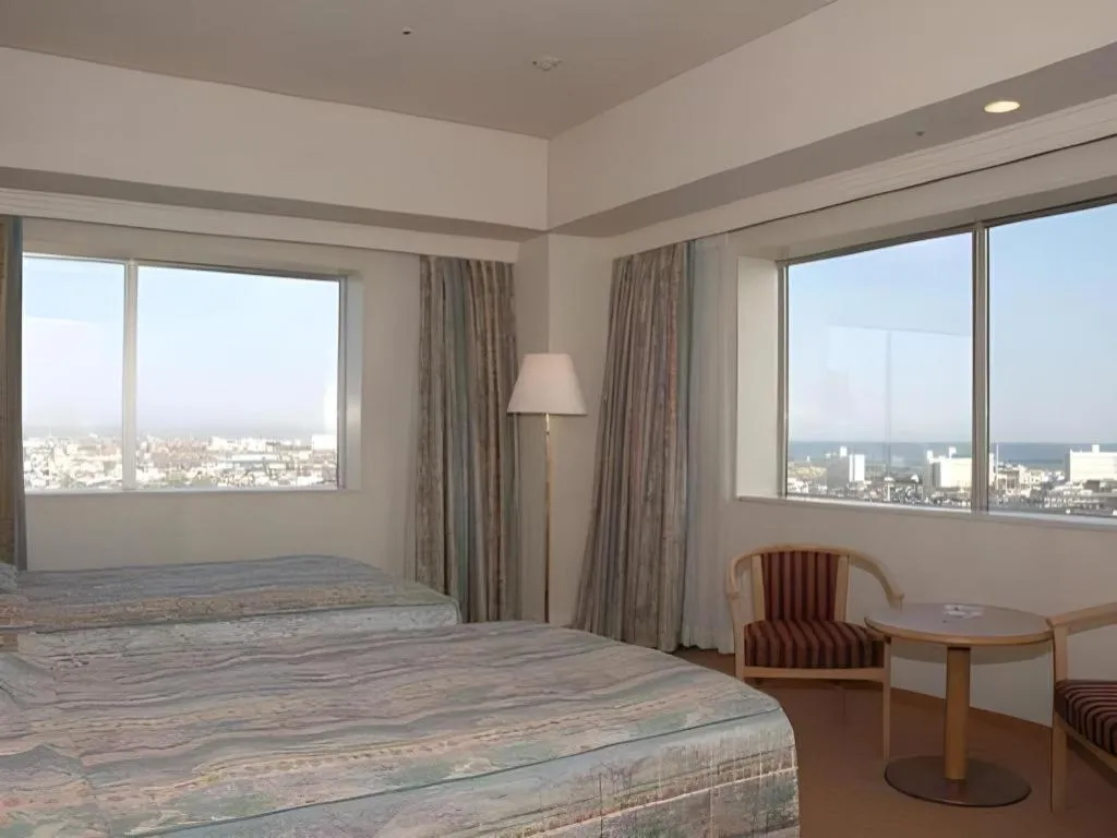 Bed in Grand Hotel New Oji