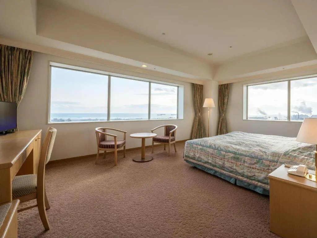 Bed in Grand Hotel New Oji