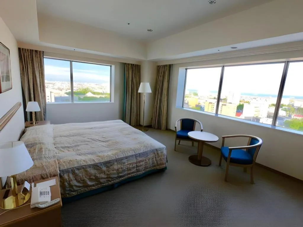 Bed in Grand Hotel New Oji