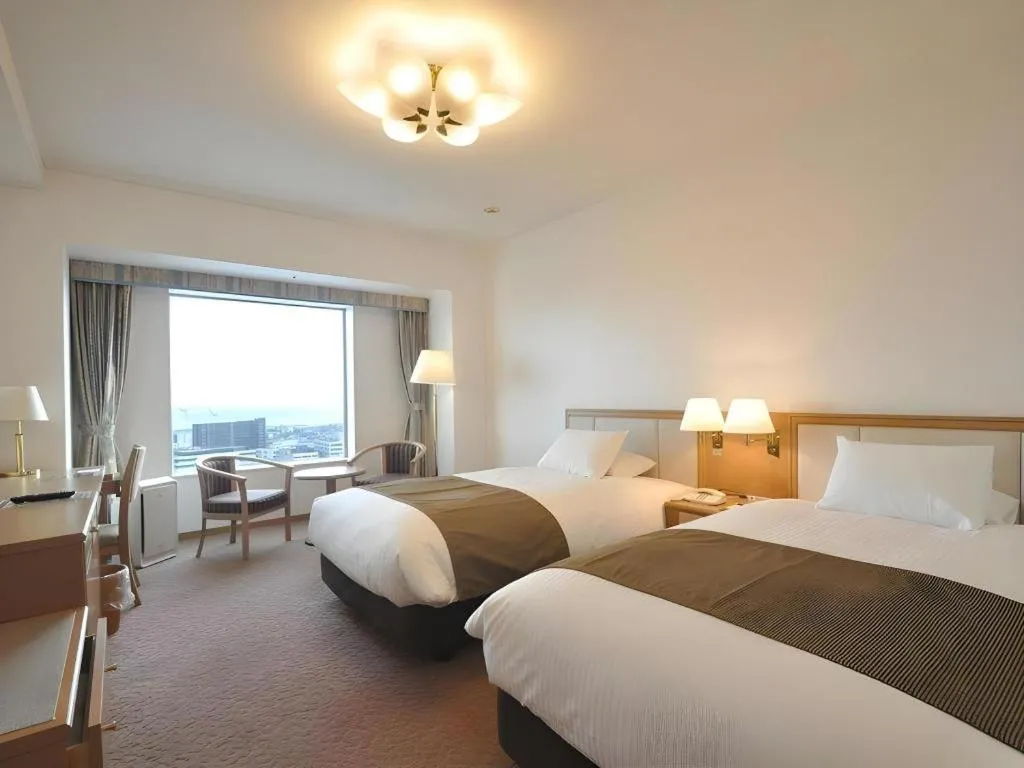 Bed in Grand Hotel New Oji