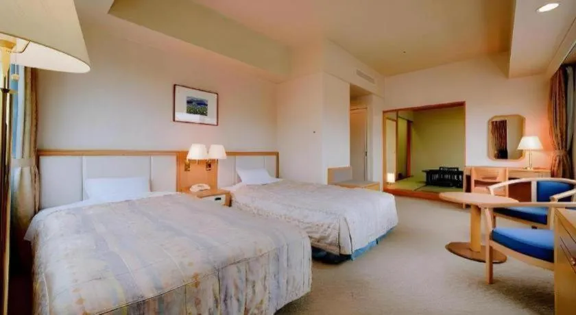 Bed in Grand Hotel New Oji