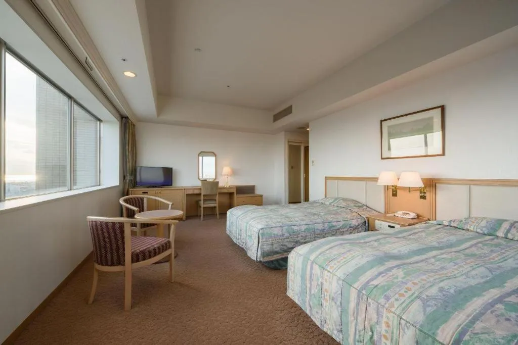 Bed in Grand Hotel New Oji