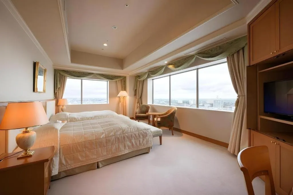 Bed in Grand Hotel New Oji