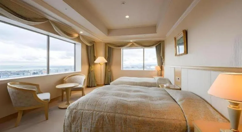 Bed in Grand Hotel New Oji