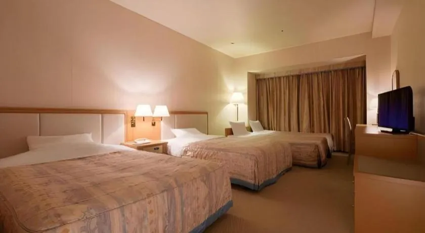 Bed in Grand Hotel New Oji
