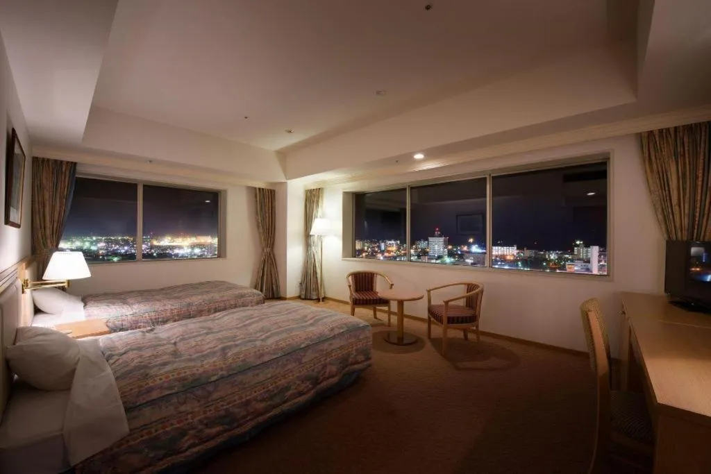 Bed in Grand Hotel New Oji