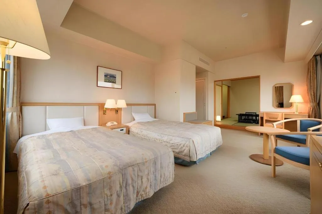 Bed in Grand Hotel New Oji