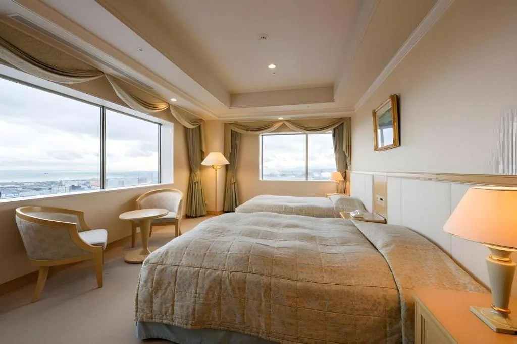 Bed in Grand Hotel New Oji