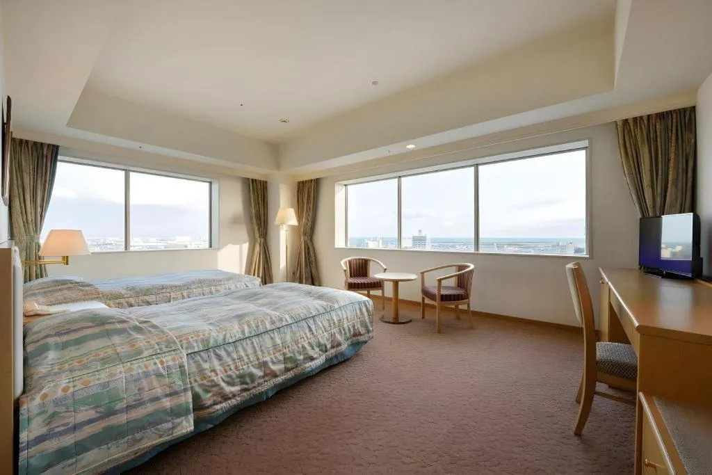 Bed in Grand Hotel New Oji