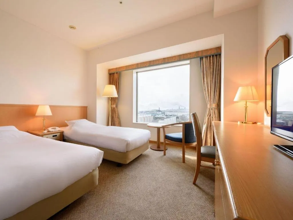 Bed in Grand Hotel New Oji