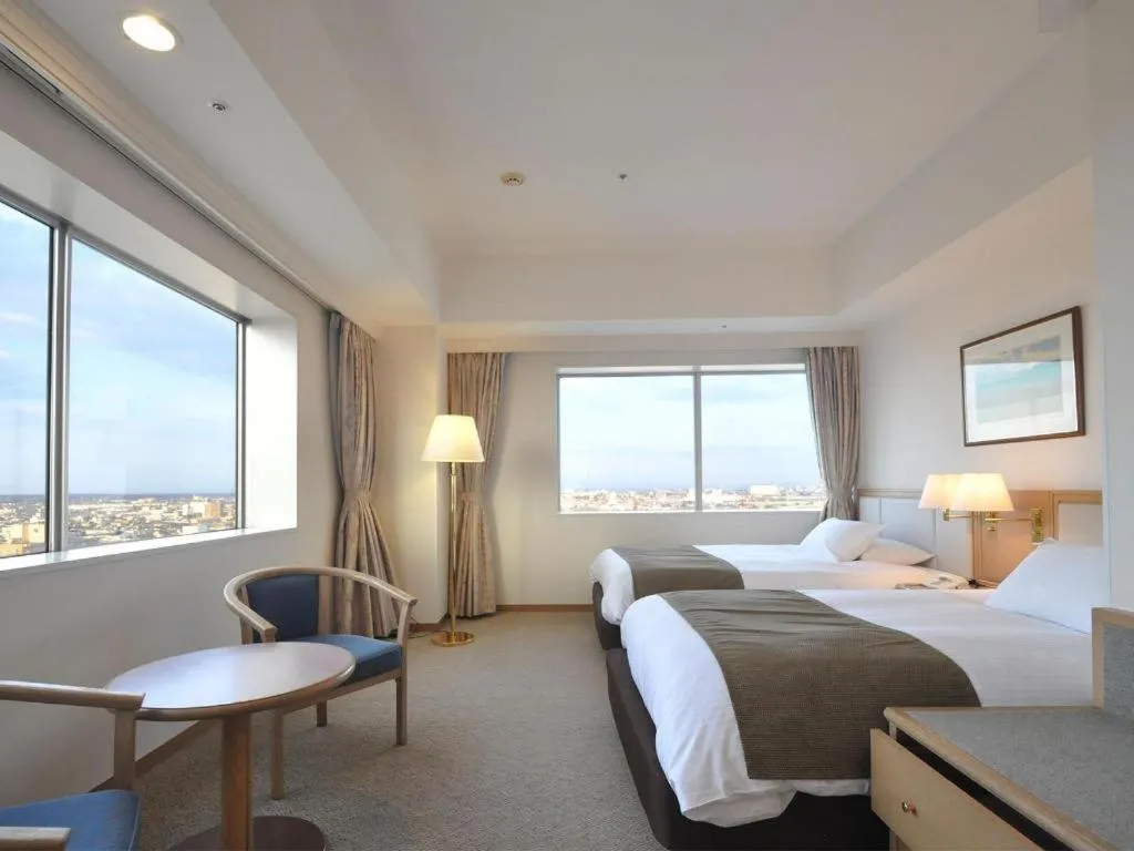 Bed in Grand Hotel New Oji