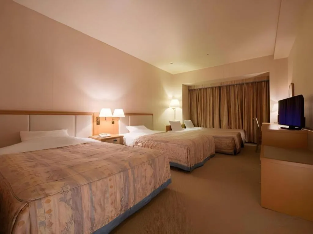 Bed in Grand Hotel New Oji