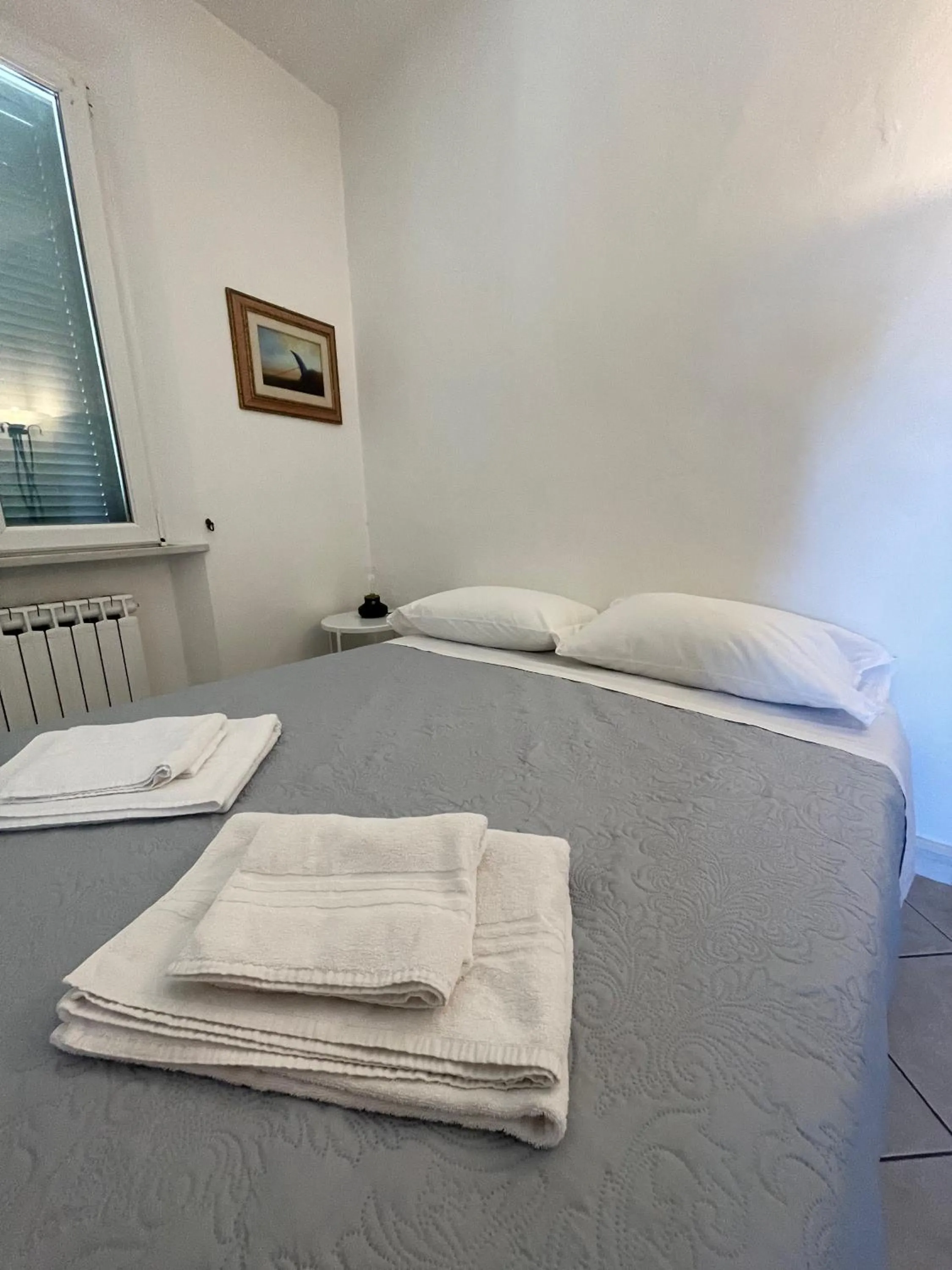 Bed in My Bnb Pisa