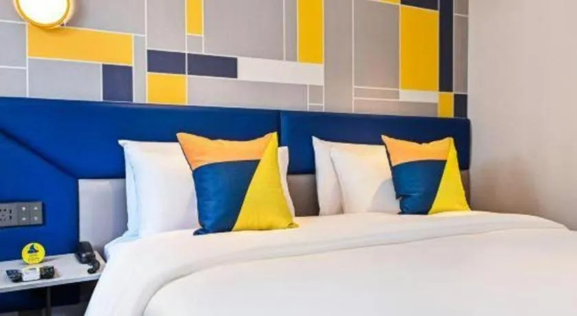 Bed in 7 Days Inn Nanjing Xinjiekou Changfu Street Metro Station