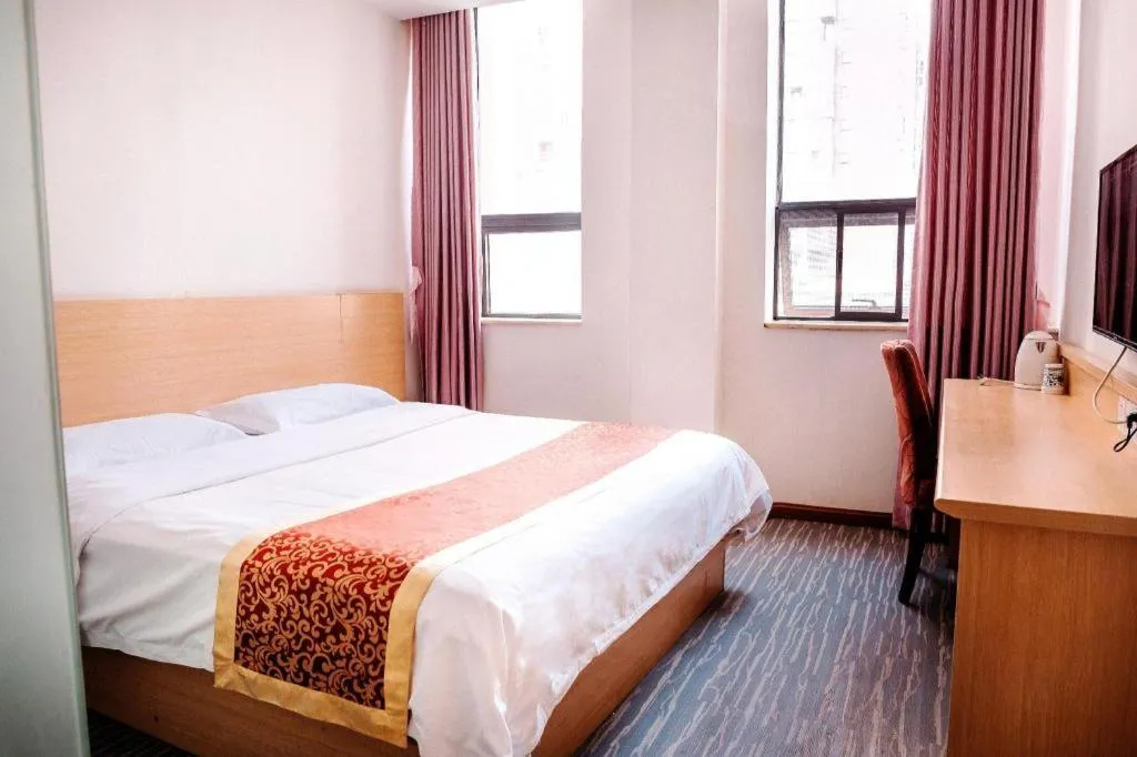 Bed in 7 Days Inn Wuhan Huaqiaocheng Happy Valley