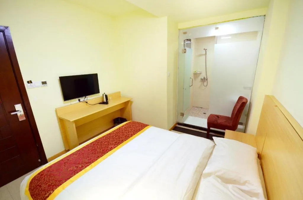 Bed in 7 Days Inn Wuhan Huaqiaocheng Happy Valley