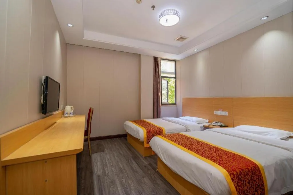 Bed in 7 Days Inn Wuhan Huaqiaocheng Happy Valley