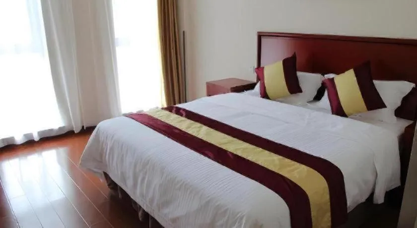 Bed in Greentree Inn Shanghai Middle Xinfu Road Huazhi Road Business Hotel