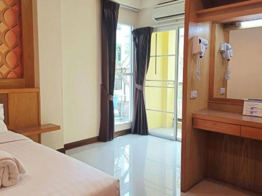 Bed in Mon Muang Hotel