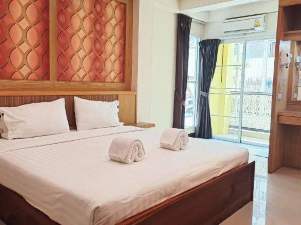 Bed in Mon Muang Hotel