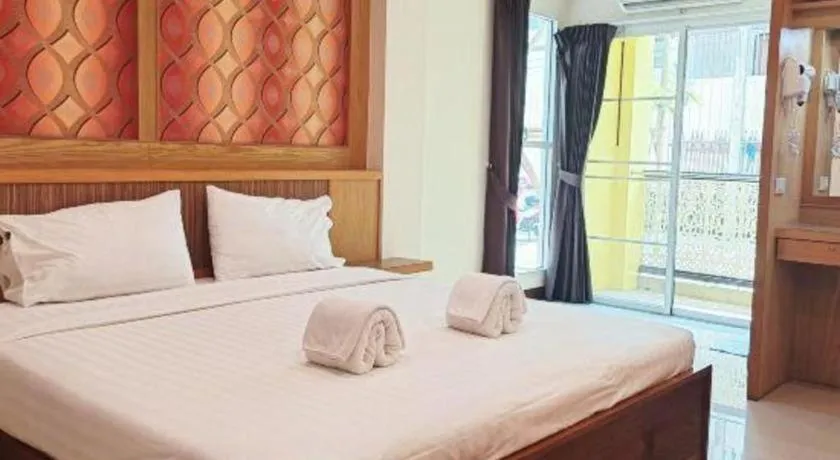 Bed in Mon Muang Hotel