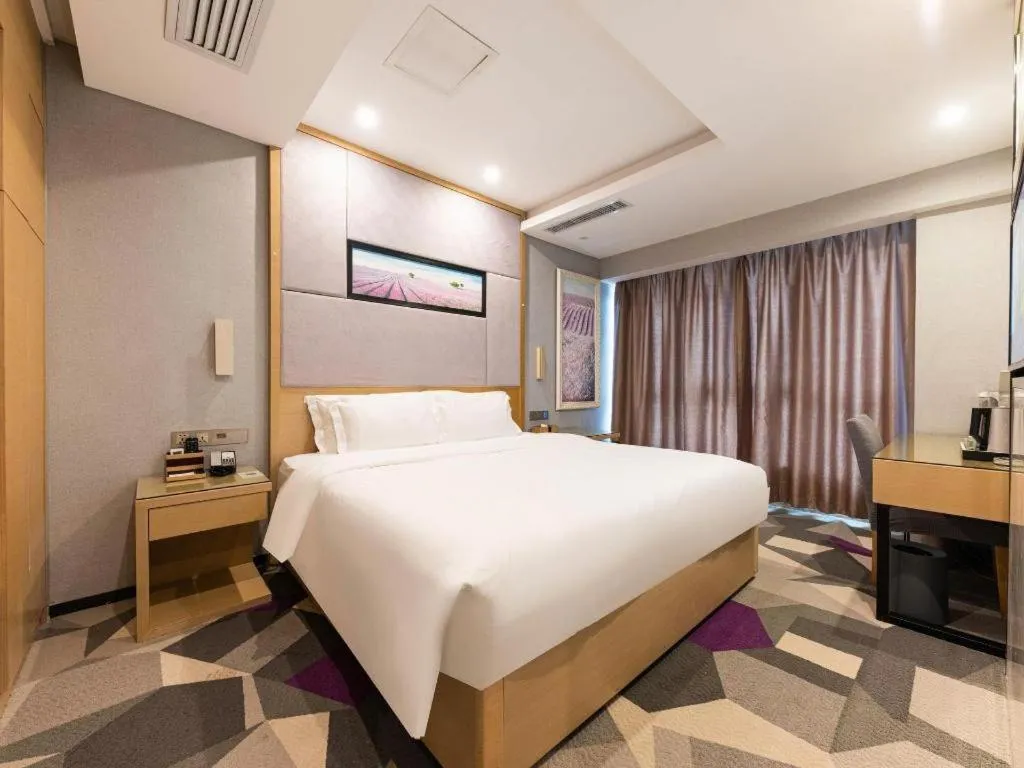 Bed in Lavande Hotel Nanchang Ai Xi Hu Subway East Station Branch