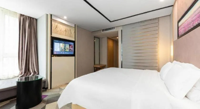 Bed in Lavande Hotel Nanchang Ai Xi Hu Subway East Station Branch
