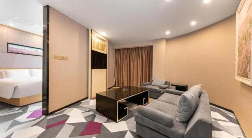 Bed in Lavande Hotel Nanchang Ai Xi Hu Subway East Station Branch