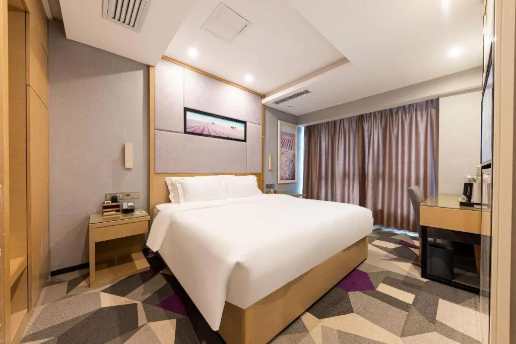 Bed in Lavande Hotel Nanchang Ai Xi Hu Subway East Station Branch