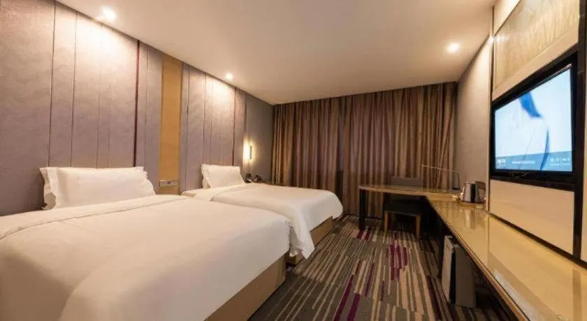 Bed in Lavande Hotel Nanchang Ai Xi Hu Subway East Station Branch