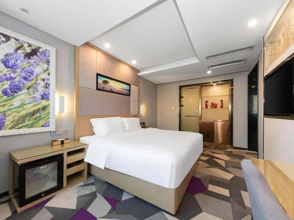 Bed in Lavande Hotel Nanchang Ai Xi Hu Subway East Station Branch