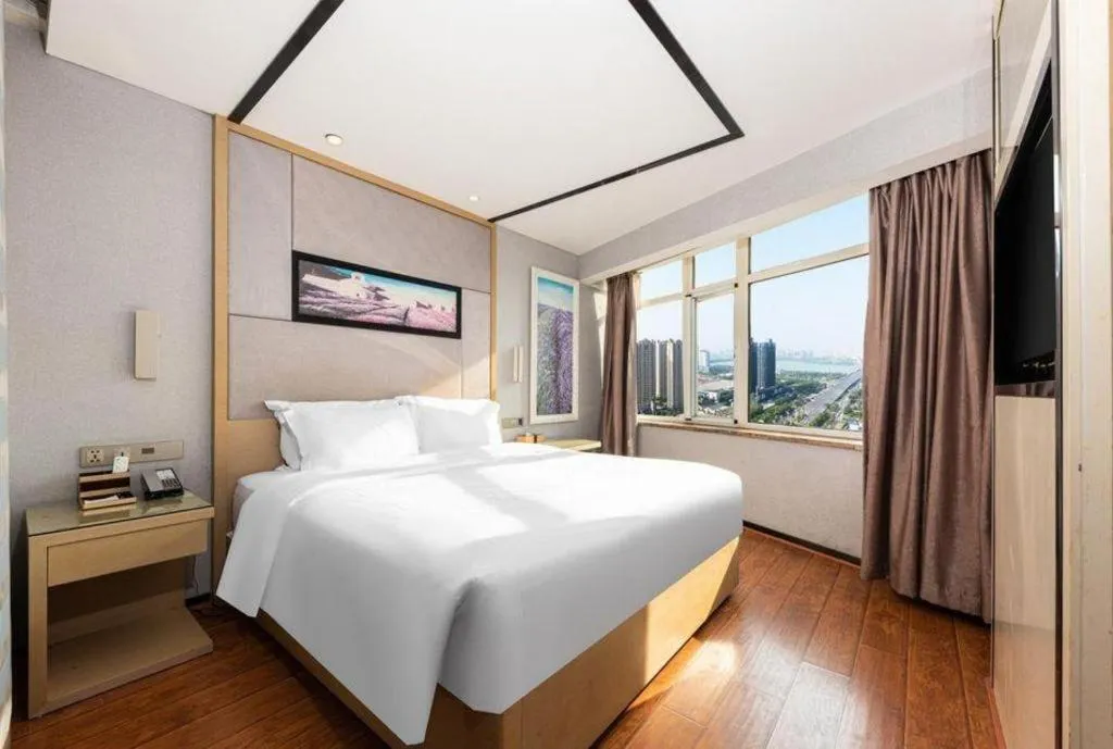 Bed in Lavande Hotel Nanchang Ai Xi Hu Subway East Station Branch