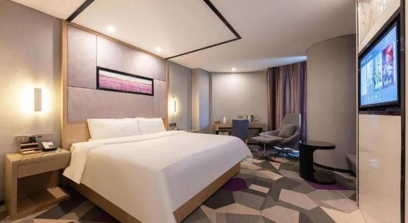 Bed in Lavande Hotel Nanchang Ai Xi Hu Subway East Station Branch