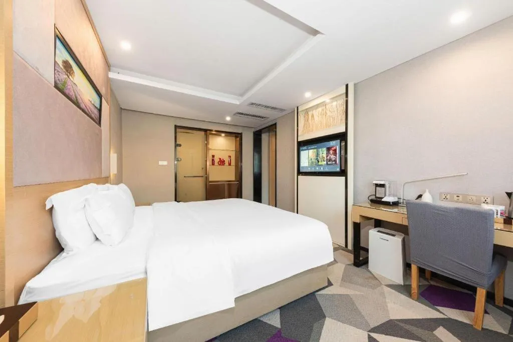 Bed in Lavande Hotel Nanchang Ai Xi Hu Subway East Station Branch
