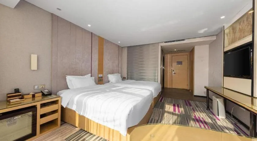 Bed in Lavande Hotel Nanchang Ai Xi Hu Subway East Station Branch