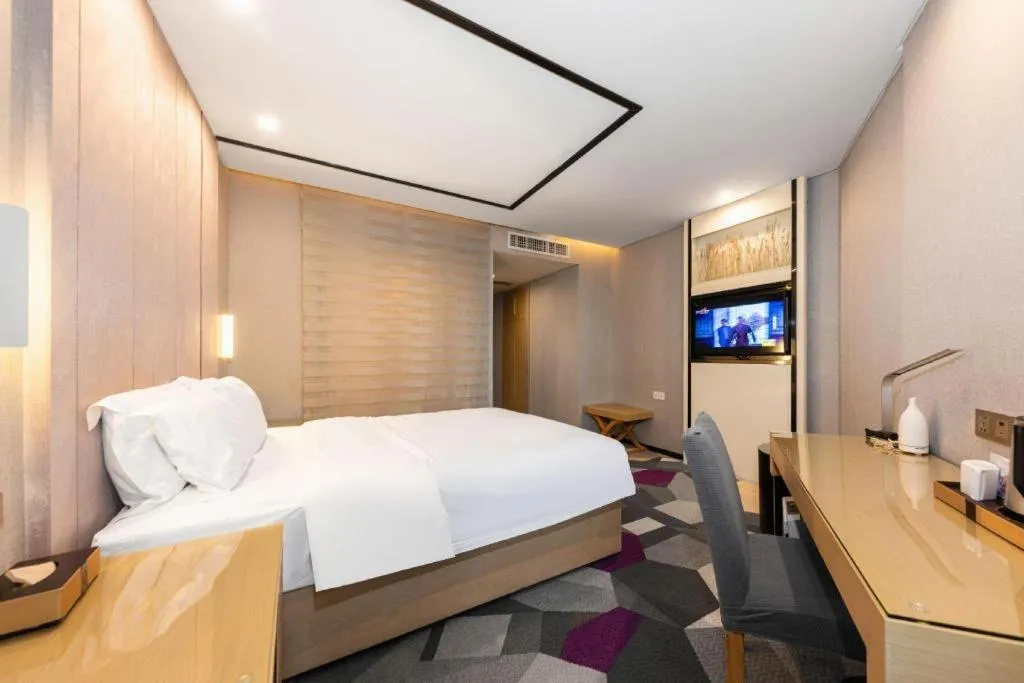 Bed in Lavande Hotel Nanchang Ai Xi Hu Subway East Station Branch