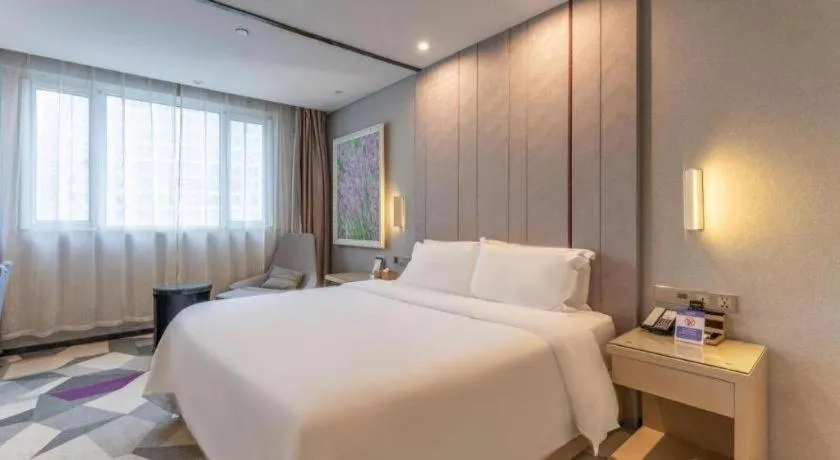 Bed in Lavande Hotel Nanchang Ai Xi Hu Subway East Station Branch