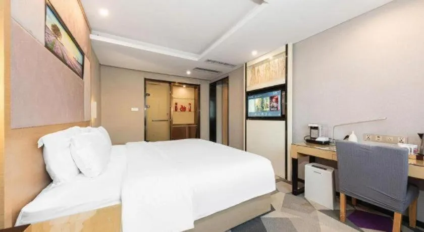 Bed in Lavande Hotel Nanchang Ai Xi Hu Subway East Station Branch