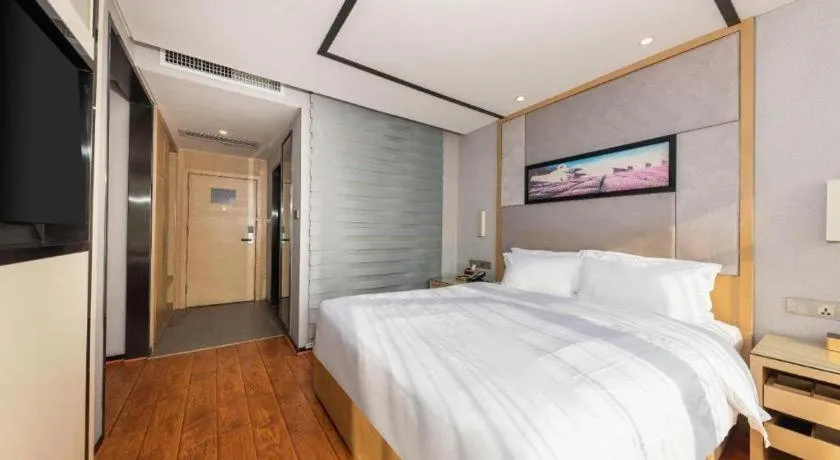 Bed in Lavande Hotel Nanchang Ai Xi Hu Subway East Station Branch