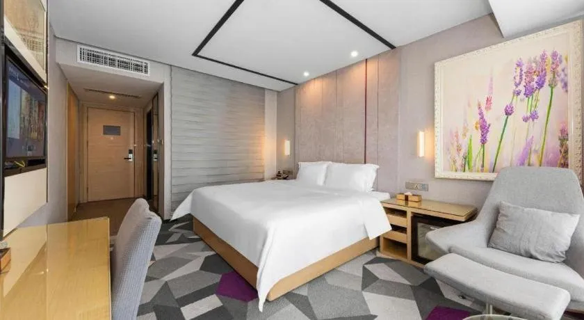 Bed in Lavande Hotel Nanchang Ai Xi Hu Subway East Station Branch