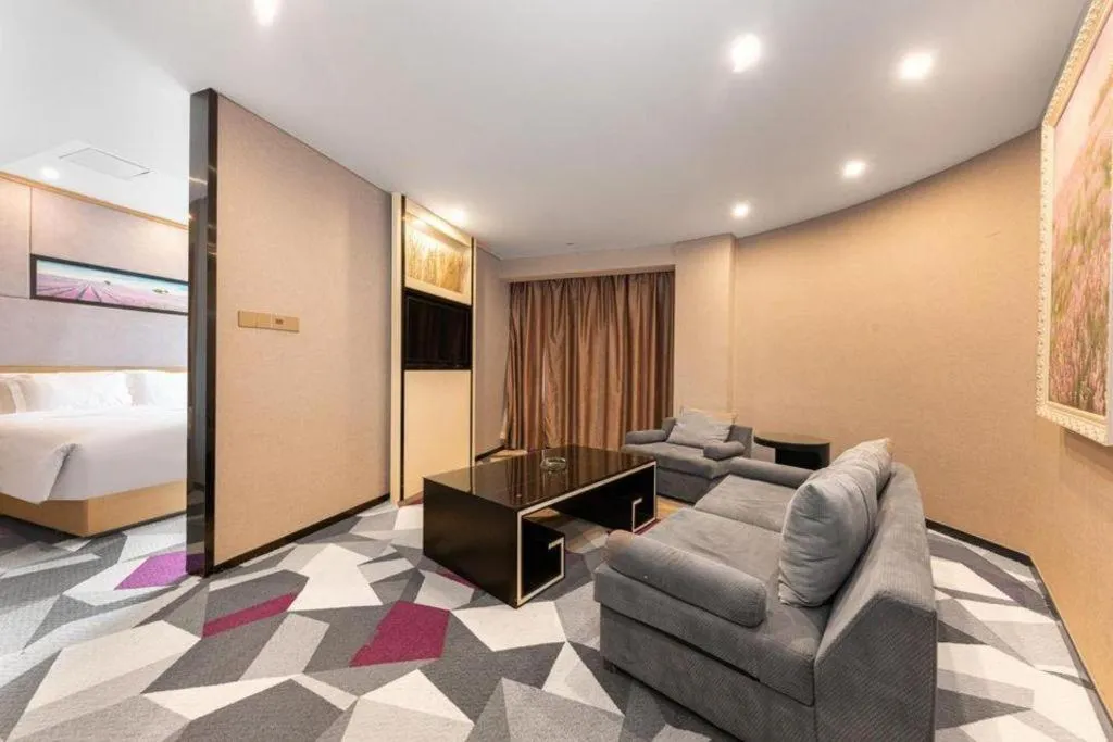 Bed in Lavande Hotel Nanchang Ai Xi Hu Subway East Station Branch