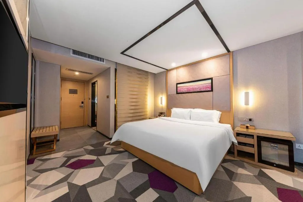 Bed in Lavande Hotel Nanchang Ai Xi Hu Subway East Station Branch