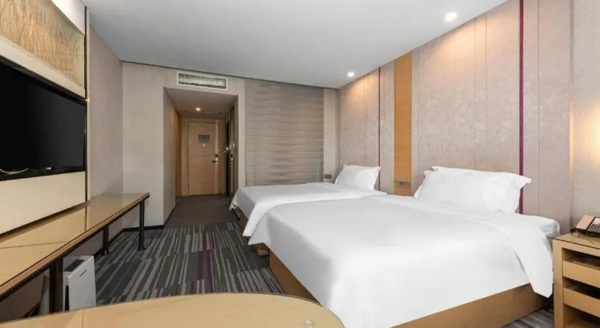 Bed in Lavande Hotel Nanchang Ai Xi Hu Subway East Station Branch