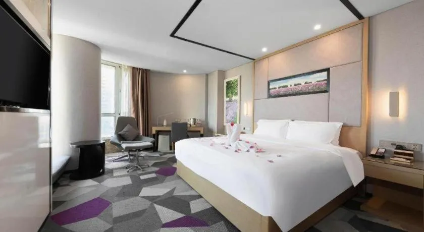 Bed in Lavande Hotel Nanchang Ai Xi Hu Subway East Station Branch