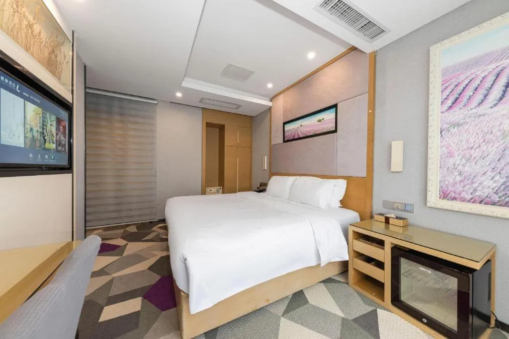 Bed in Lavande Hotel Nanchang Ai Xi Hu Subway East Station Branch
