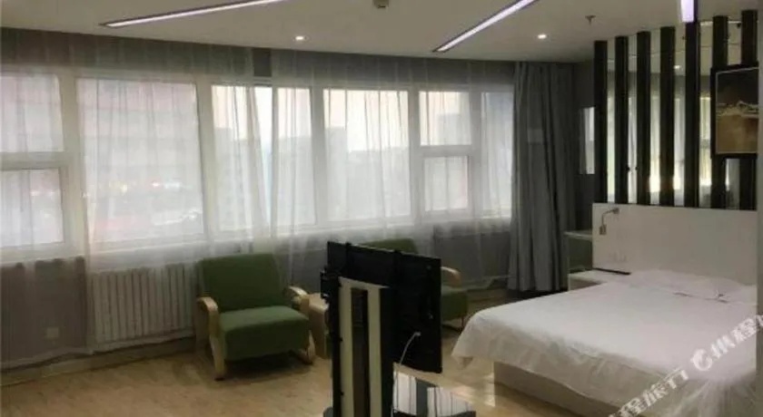 Bed in 7 Days Inn Qinhuangdao Changjiang Road Chinese Medicine Hospital Branch