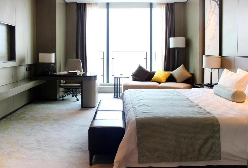 Bed in Golden Eagle Summit Hotel Kunshan