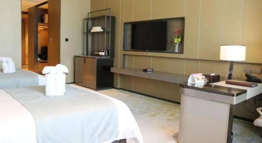 Bed in Golden Eagle Summit Hotel Kunshan