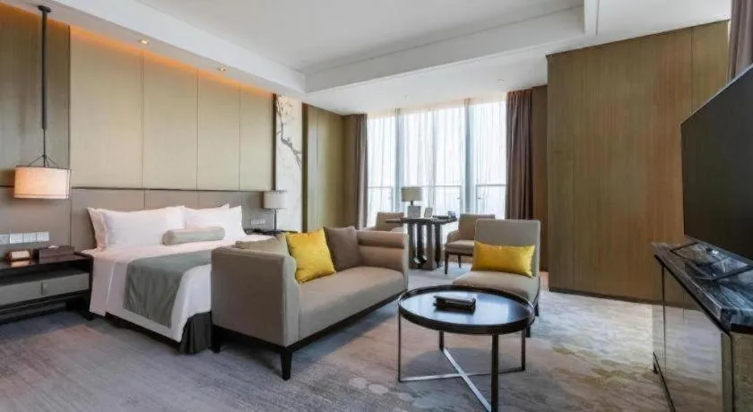 Bed in Golden Eagle Summit Hotel Kunshan