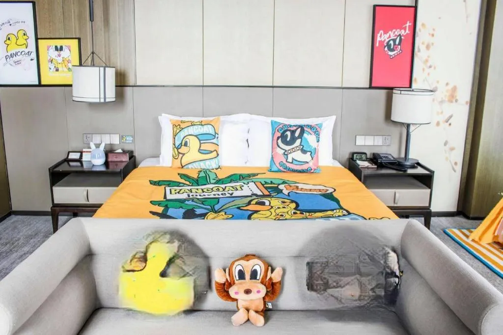 Bed in Golden Eagle Summit Hotel Kunshan